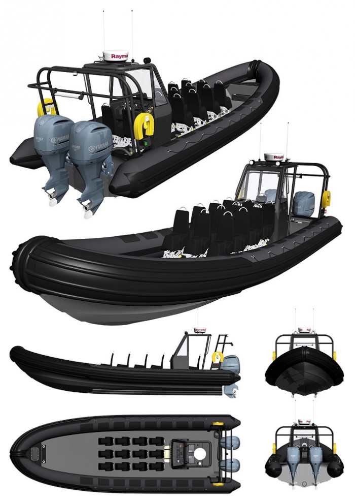 New Humber offshore Commercial Passenger RIBs for sale