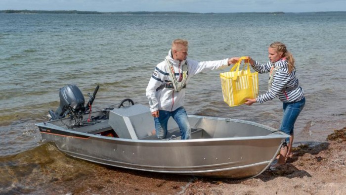 Aluminium boat