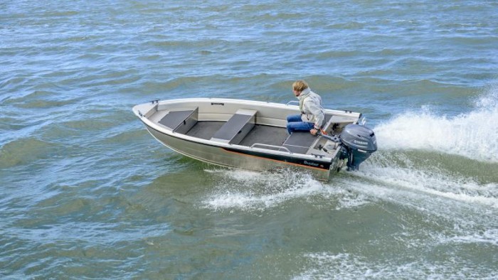 Aluminium boat