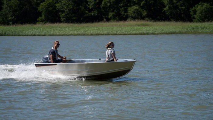 Aluminium boat