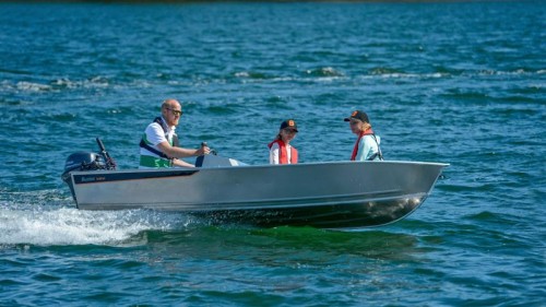 Aluminium boat