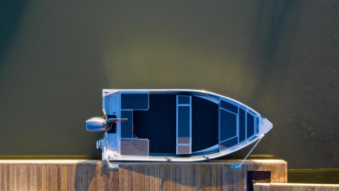 Aluminium boat