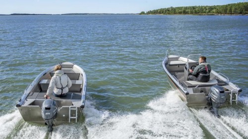 Aluminium boat