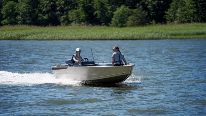 Aluminium boat