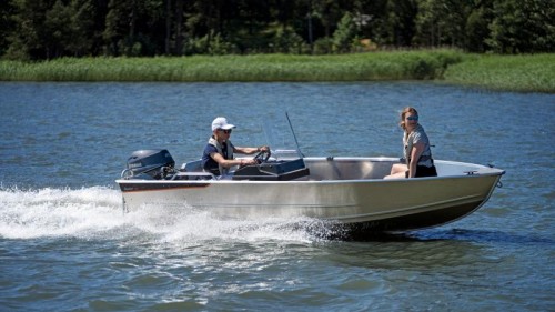 Aluminium boat