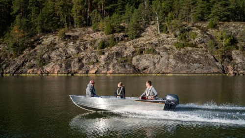 Aluminium boat