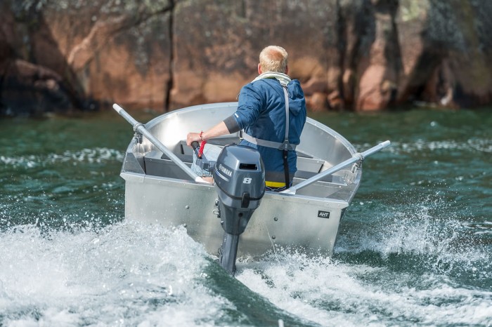 Aluminium boat