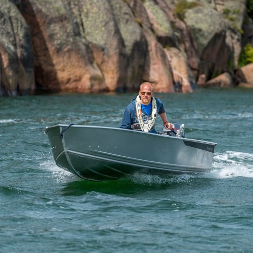 Aluminium boat