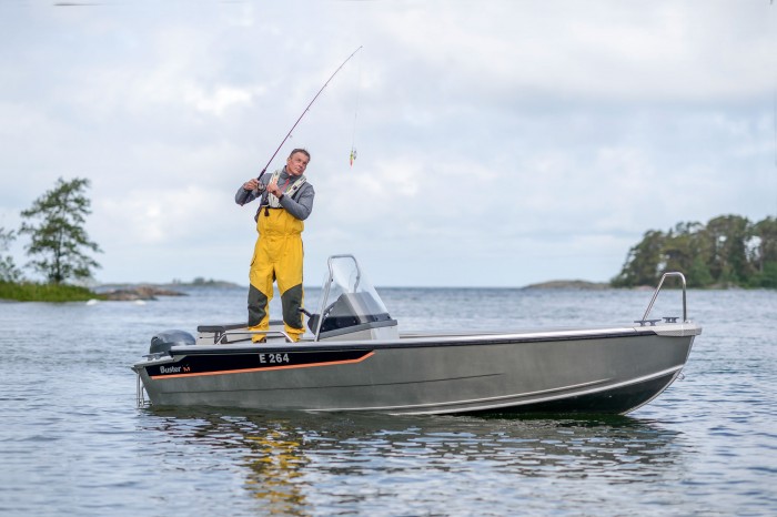 Aluminium boat