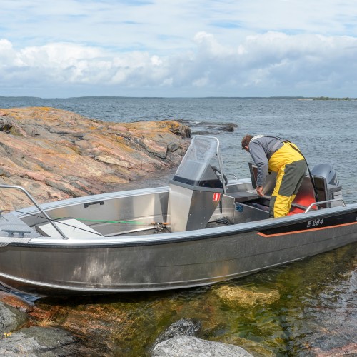 Aluminium boat