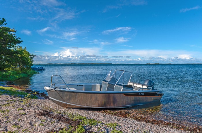 Aluminium boat