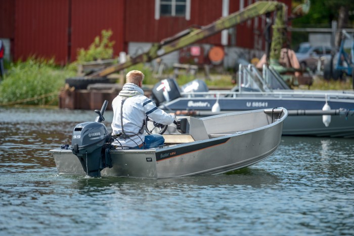 Aluminium boat