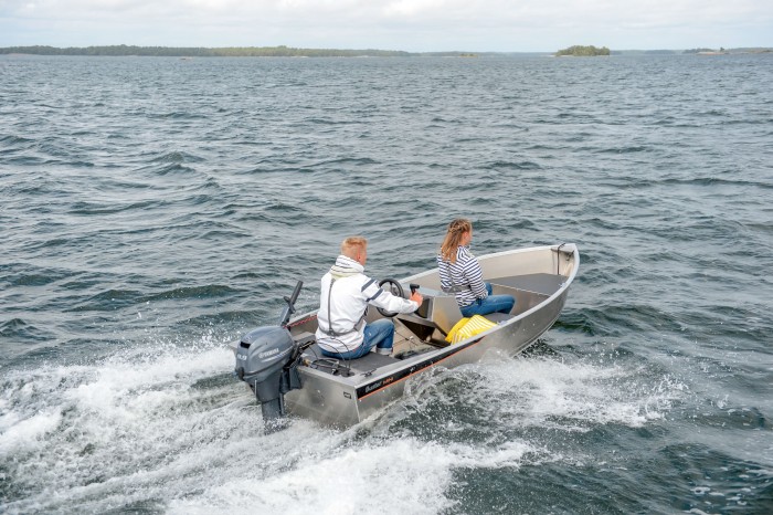 Aluminium boat