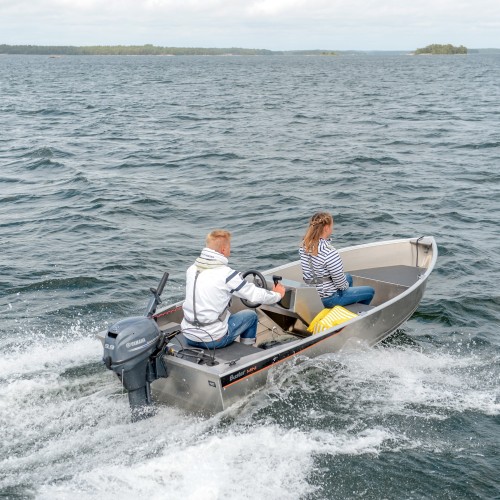 Aluminium boat