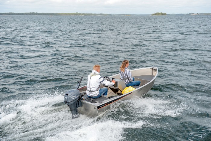 Aluminium boat